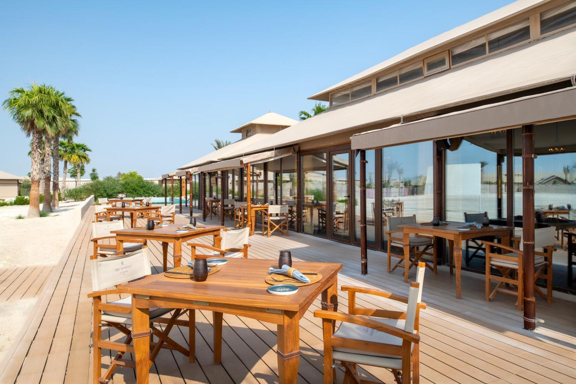 The Outpost Al Barari Camp Hotel Mesaieed Exterior photo
